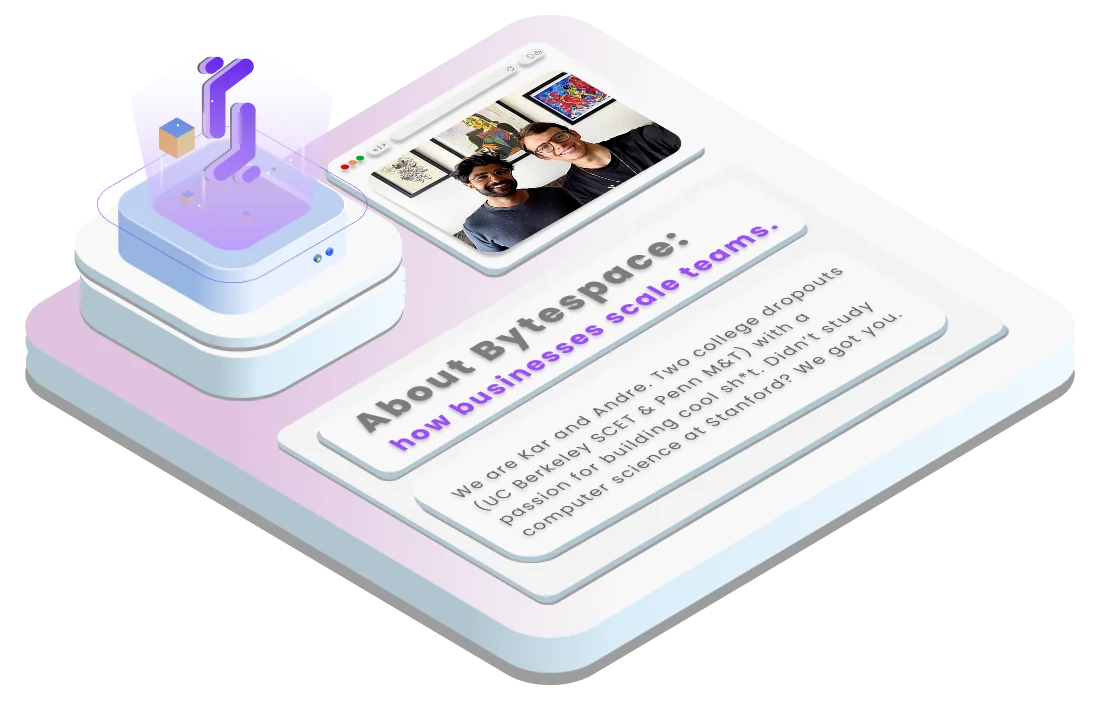 The people behind Bytespace